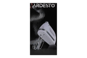 Міксер ручний білий 4насадки турборежим 300Вт Ardesto