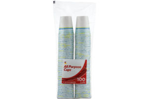 Ahold All Purpose Cups - 100 CT