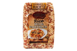 Суміш рису червоного і парбоілд World`s Rice м/у 500г