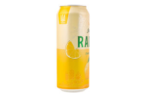 Пиво специальное 480мл 3.5% светлое пастеризованное Лимон и мята Radler Львівське ж/б