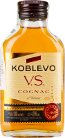 Коньяк 100мл 40% ординарний 3 зірки V.S. Koblevo пл