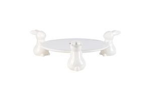 Тарілка Три зайці керамічна в асортименті 986413