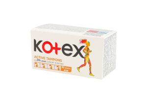 Тампоны гигиенические Нормал Active Kotex 32шт
