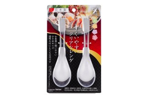Набір ложок Yoshikawa BimiSAisai прозорі 2шт