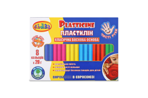 Пластилін Class Чисті руки MAXI 8 шт. ECO 7644С 160 г