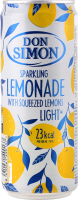 Напій безалкогольний соковий середньогазований пастеризований Lemonade Don Simon з/б 330мл