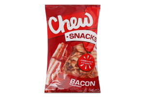 Снеки зі смаком бекону Chew м/у 140г