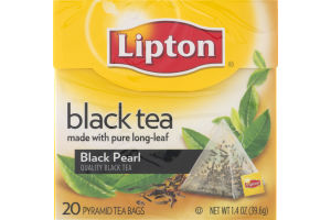 Lipton Black Tea Pyramid Tea Bags Black Pearl - 20 CT