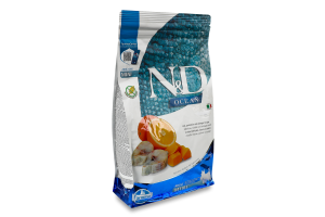 Корм д/собак дрібних порід N&D беззерновий з тріскою та апельсином сухий 800г Farmina