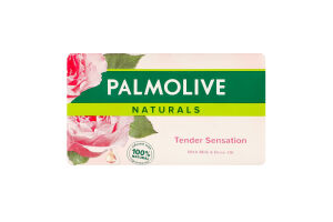 Мыло твердое Молочко и роза Tender sensation Naturals Palmolive 150г