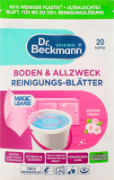 Салфетка растворимая для уборки Весенняя свежесть Magic Leaves Dr. Beckmann 20шт