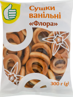 Сушки ванільні Флора ТОВ КБВ м/у 300г