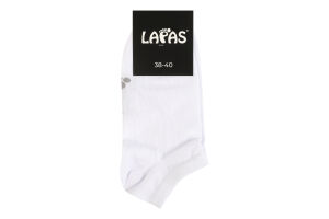Шкарпетки жіночі Lapas Mini короткі білий р.38-40