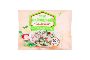 Майонезний соус 7 30% 160 г ф/пак. Салатний