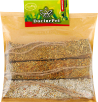 Крекер травяной для птиц и грызунов в крафтовом пакете Doctor Pet 3шт