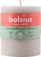 Свічка сіра 8х6.8см №103668780321 Bolsius 1шт