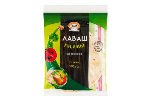 Лаваш без дріжджів Круглий Рома м/у 10х18г