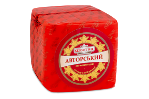 Сыр 30% полутвердый Авторский Шостка кг