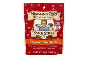 Newman's Own Organics Snack Sticks Chicken & Rice