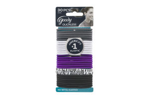 Goody Ouchless No Metal Elastics - 30 CT