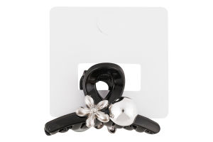 Заколка-краб д/волосся з прикрасою 4,5см