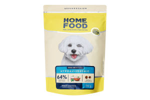 Корм д/собак Home Food 700 г форель рис (мал. пород)