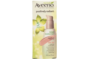 Aveeno Active Naturals Positively Radiant Tinted Moisturizer Medium