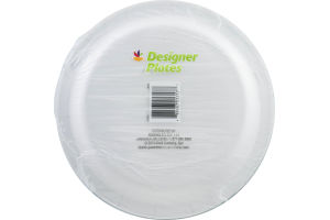 Ahold Designer Paper Plates - 24 CT