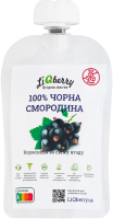 Паста черносмородиновая LiQberry д/п 100г