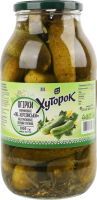 Огірки мариновані По-херсонськи 1850г твіст/б Хуторок