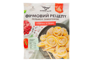 Пельмени замороженные Говядина и cвинина Фирменный рецепт Білий Бик м/у 750г