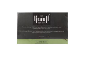 Каструля 4,2л нержавіюча сталь з кришкою 22см 26-242-049 Крауфф