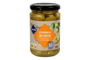 Оливки Премія зелені фаршировані мигдалем