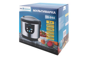 Мультиварка 5л 12програм антипригарне покриття 900Вт SB-044 СіБріз