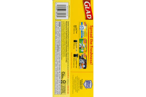 Glad Kitchen Pro Febreze Freshness 20 Gallon Kitchen Drawstring Bags - 30 CT