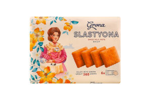 Печиво Сластьона з смаком пряженого молока 360г Грона