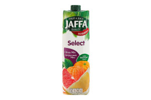 Нектар із суміші фруктів пастеризований Цитрусовий мікс Select Jaffa т/п 950мл