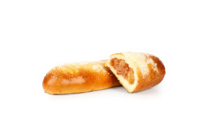 Булочка з начинкою з груші 100г