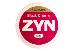 Подушечки нікотиновмісні 1.5мг ZYN Mini Black cherry 15х0.4г