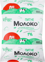 Молоко Українська зірка 900 г 1% т/ф