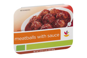 Ahold Meatballs with Sauce