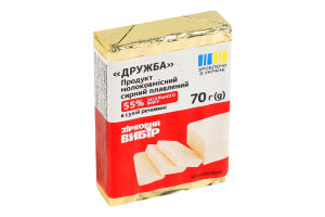 Продукт молок сирн плав Зірковий вибір Дружба 55%