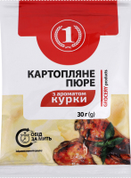 Пюре картофельное с ароматом курицы ТМ "1" м/у 30г