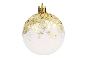 Прикраса ялинкова Куля Бите Скло 60мм 31359