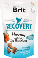 Ласощі д/собак Рековері з оселедцем та обліпихою 150г Бріт Кеа