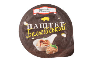 Паштет Бельгийский Ходорівський м'ясокомбінат ст 130г