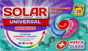 Капсули для прання Solar Universal Molecule