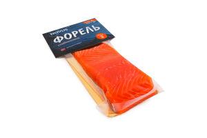 Форель филе-кусок Novus сл/с с/ш в/у 300г