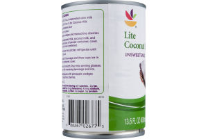 Ahold Lite Coconut Milk Unsweetened