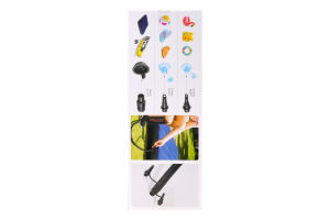 Насос ручной №68614 36см Double quick II Intex 1шт